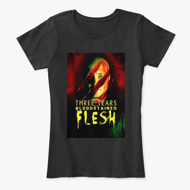 Three Tears On Bloodstained Flesh Merch