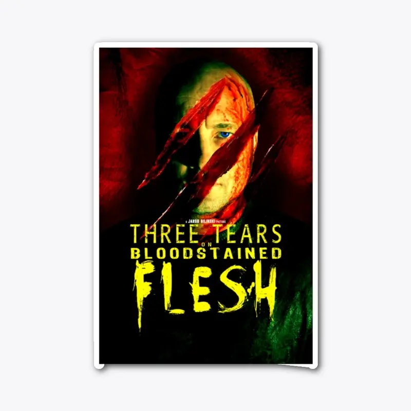 Three Tears On Bloodstained Flesh Merch